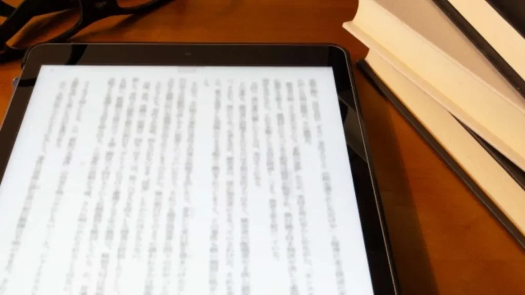 電子書籍のタブレットで目に優しいモデルの選び方
